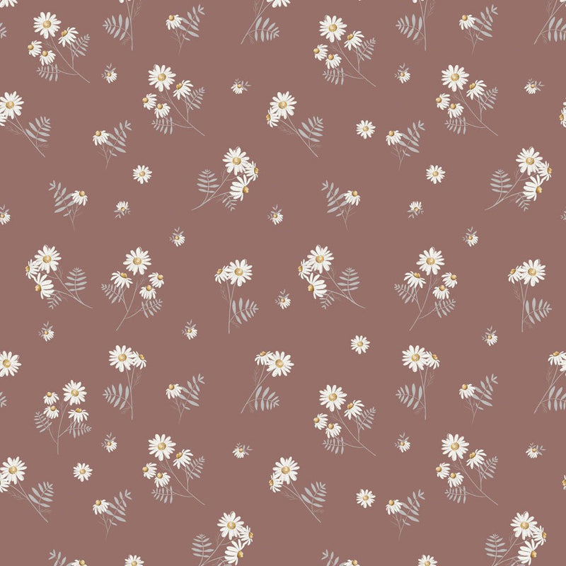 Wallpaper sample Dekornik - Camomilla Red