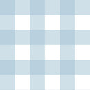 Wallpaper Dekornik - Check Navy Light Blue