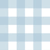 Tapetenmuster Dekornik - Check Navy Light Blue