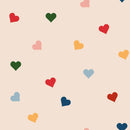 Wallpaper Dekornik - Hearts in All Colors