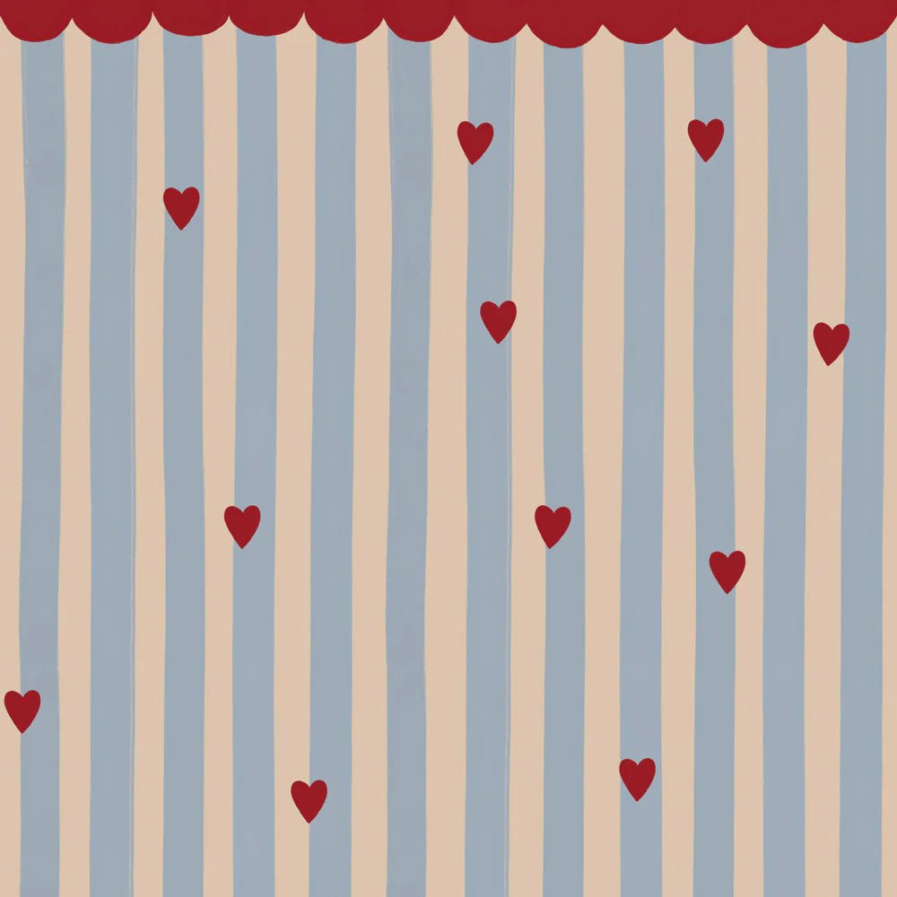 Dekornik – French hearts stripes