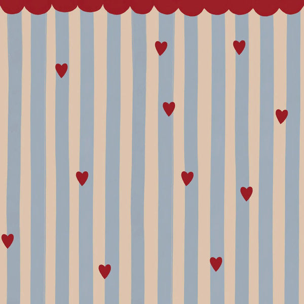 Dekornik - French Hearts Stripes