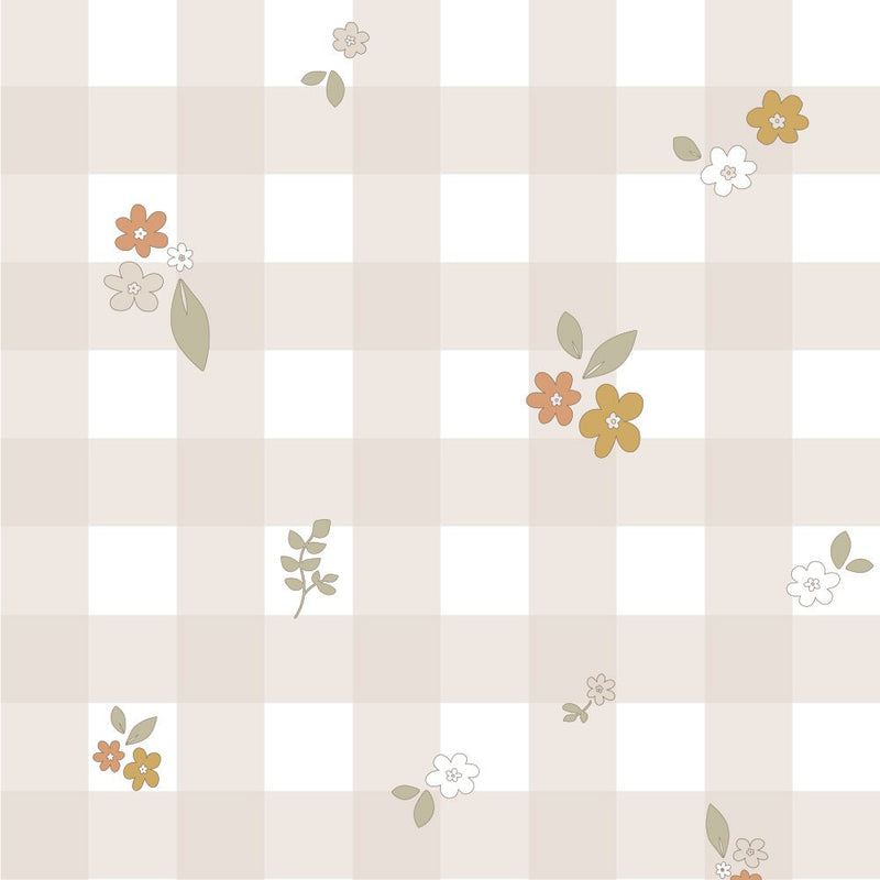 Wallpaper sample Dekornik - Boho Check