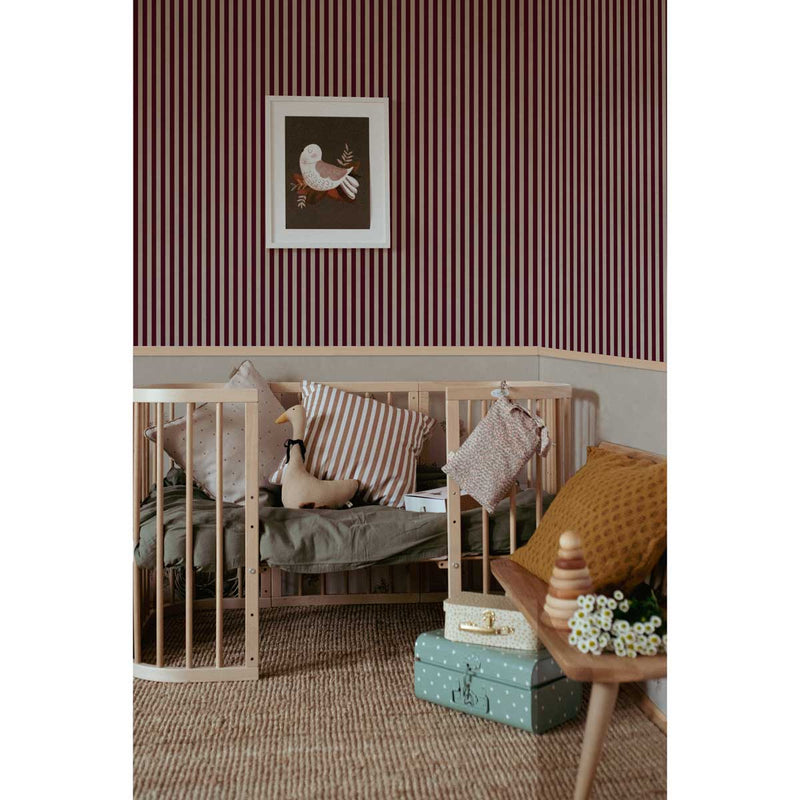 Wallpaper Dekornik - Maya Stripes - Brown/Beige