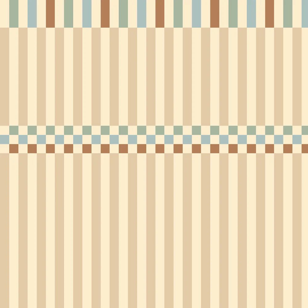 Behangstaal Dekornik - Stripes Nostalgia Vintage - Colours