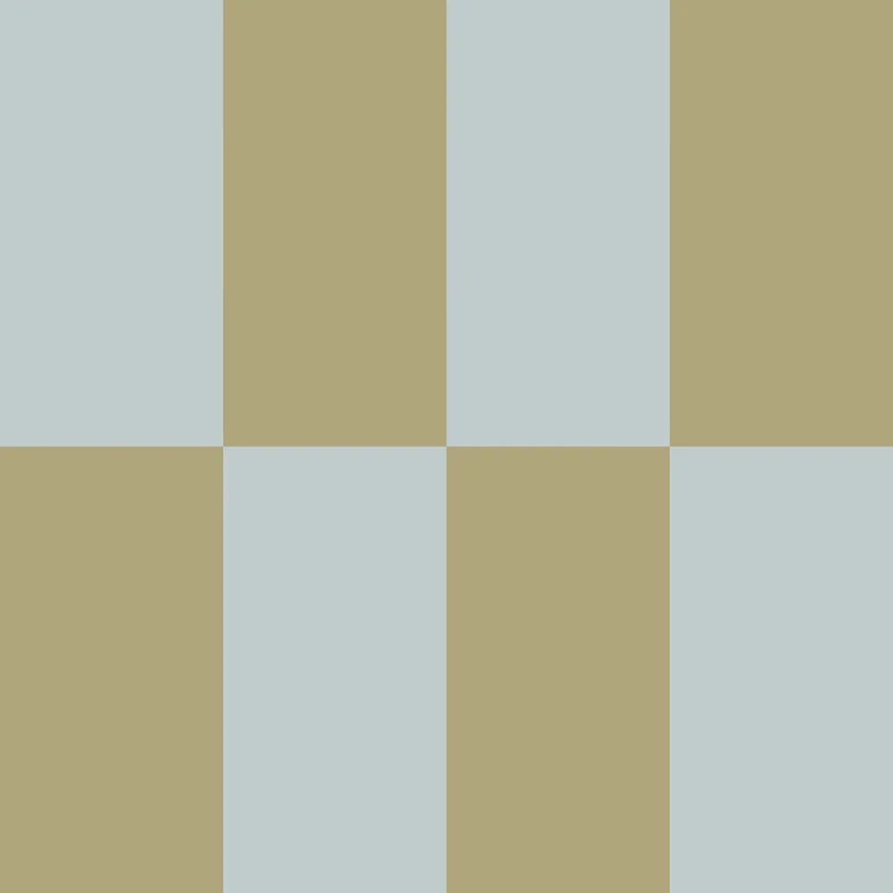 Behangstaal Dekornik - Stripes Blue green upside down