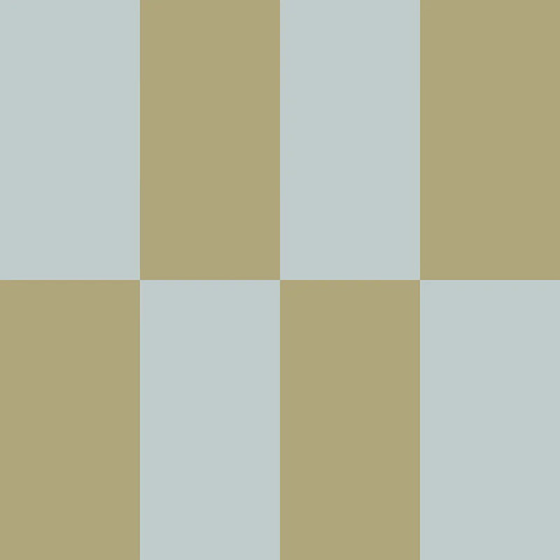 Behangstaal Dekornik - Stripes Blue green upside down