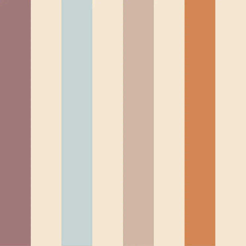 Wallpaper steel Dekornik - Stripes warm