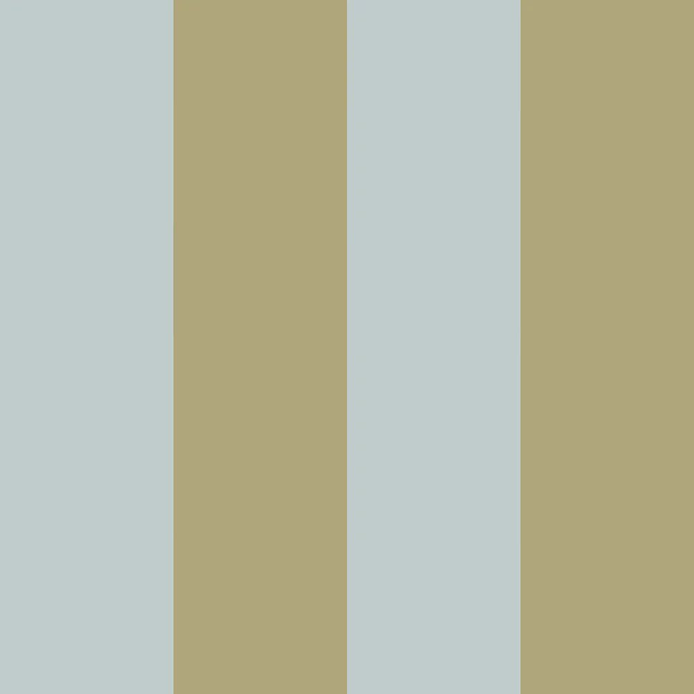 Behangstaal Dekornik - Stripes Blue Green