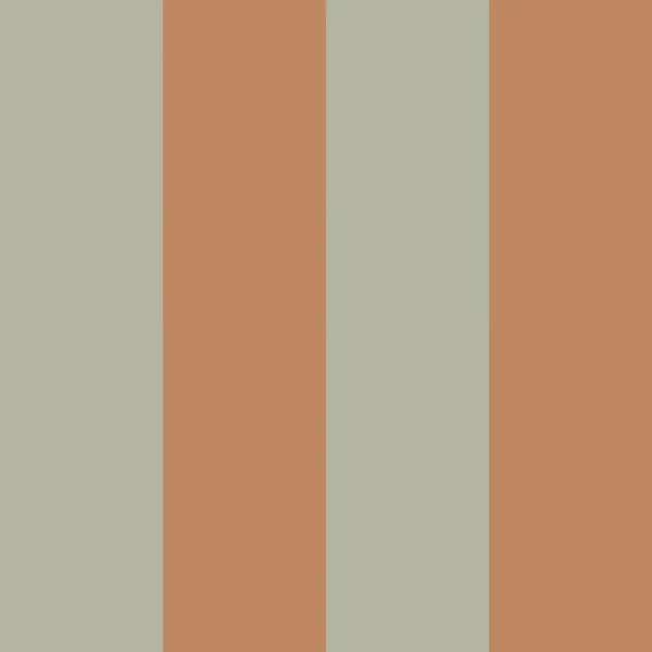 Behangstaal Dekornik - Stripes Green Brown