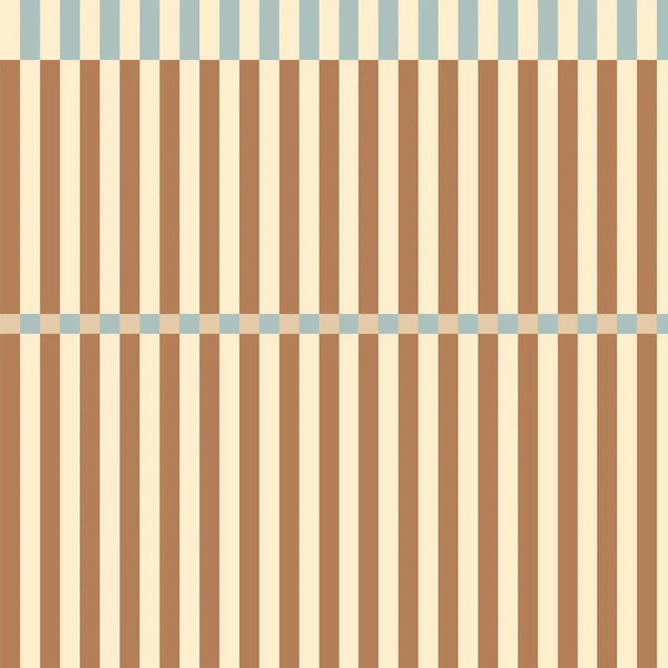 Dekornik - Stripes Nostalgia Vintage - Brown/ Blue