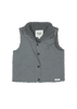 Baje Studio - Eyot body warmer - Greyish blue 