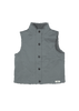 Baje Studio - Eyot body warmer - Greyish blue 