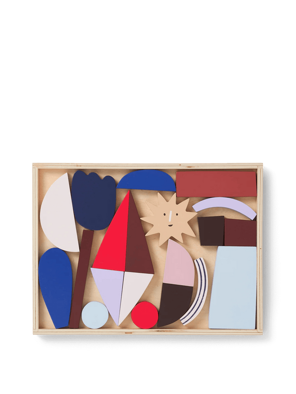 Ferm Living – Art Frame Blocks – Multi