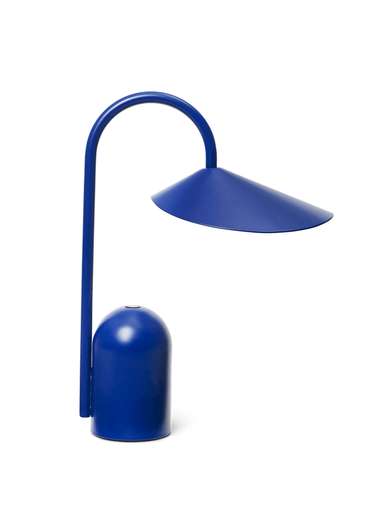 Ferm Living - Arum Portable Lamp - Bright Blue