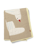 Ferm Living - Oiseau de couverture matelassé - Sable