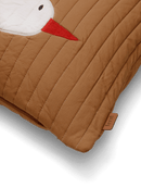 Ferm Living - Bird Quilted Cushion - Square - Sugar Kelp