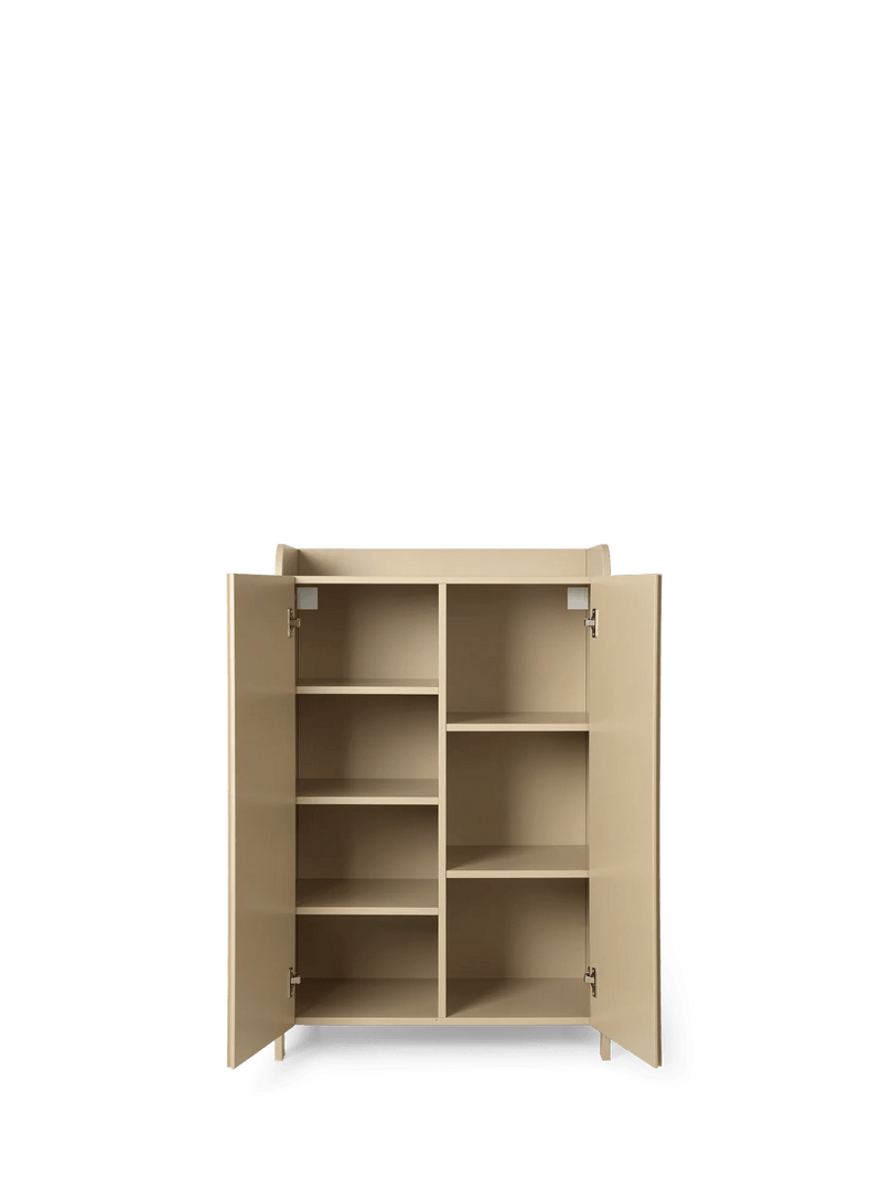  Ferm Living - Sill Storage Cabinet low - Cashmere 