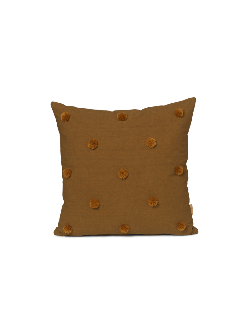 Ferm Living - Dot Tufted kussen - Sugar Kelp/Mustard