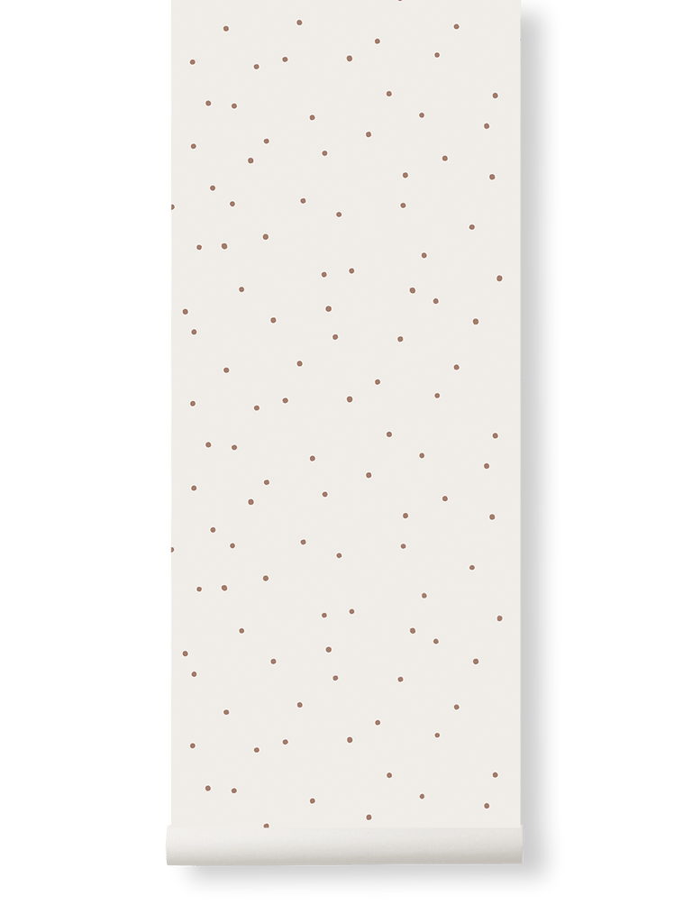 Behang Ferm Living - Dot - Off White