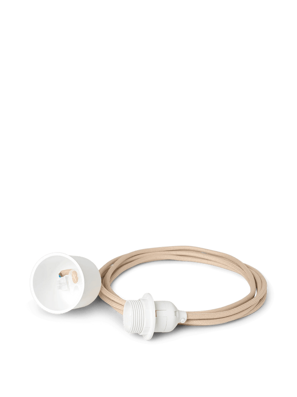 Ferm Living - Strijkijzer snoer set 2m - Fitting - Zand