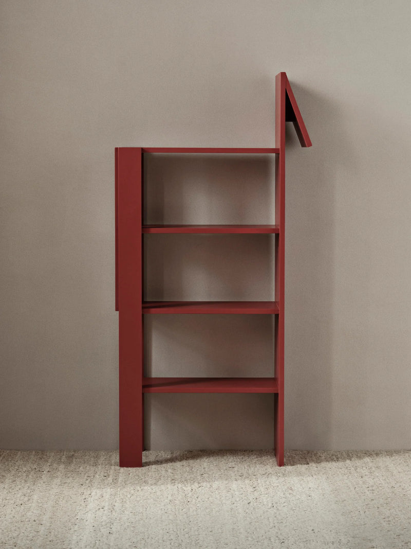 Ferm Living - Giraffe bookcase - Poppy Red 