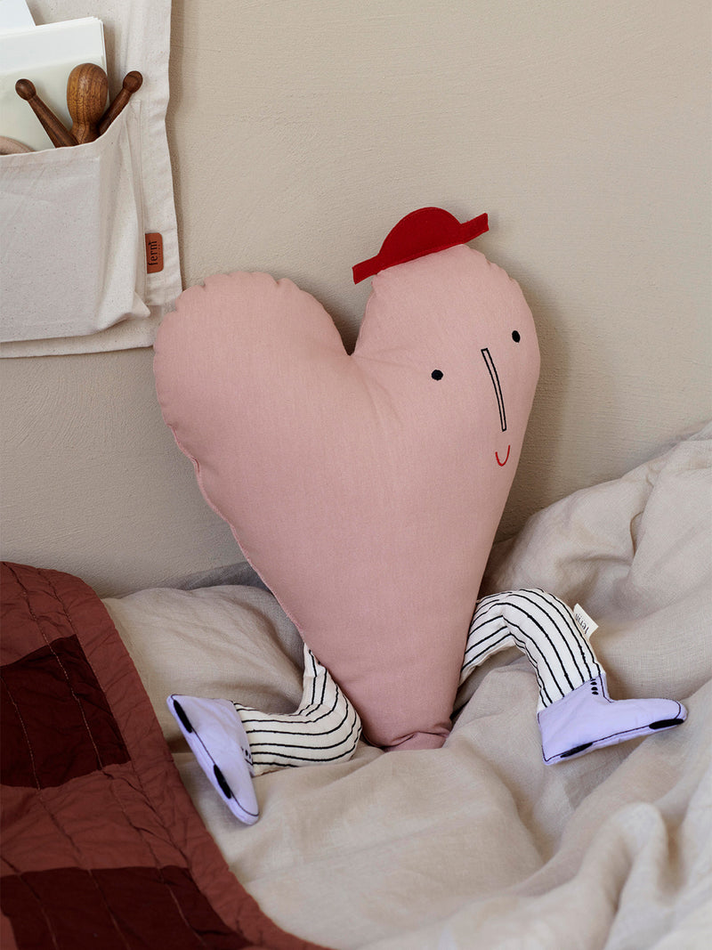 Ferm Living - Heart cushion