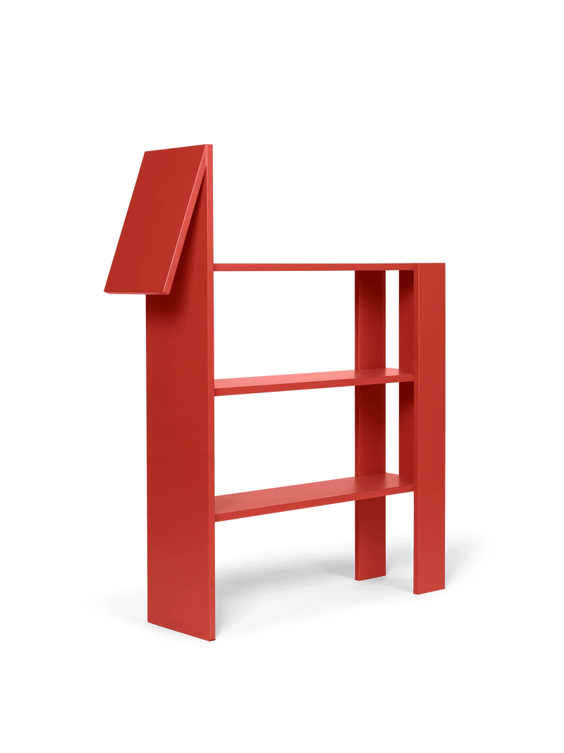 Ferm Living - Horse bookcase - Poppy Red 