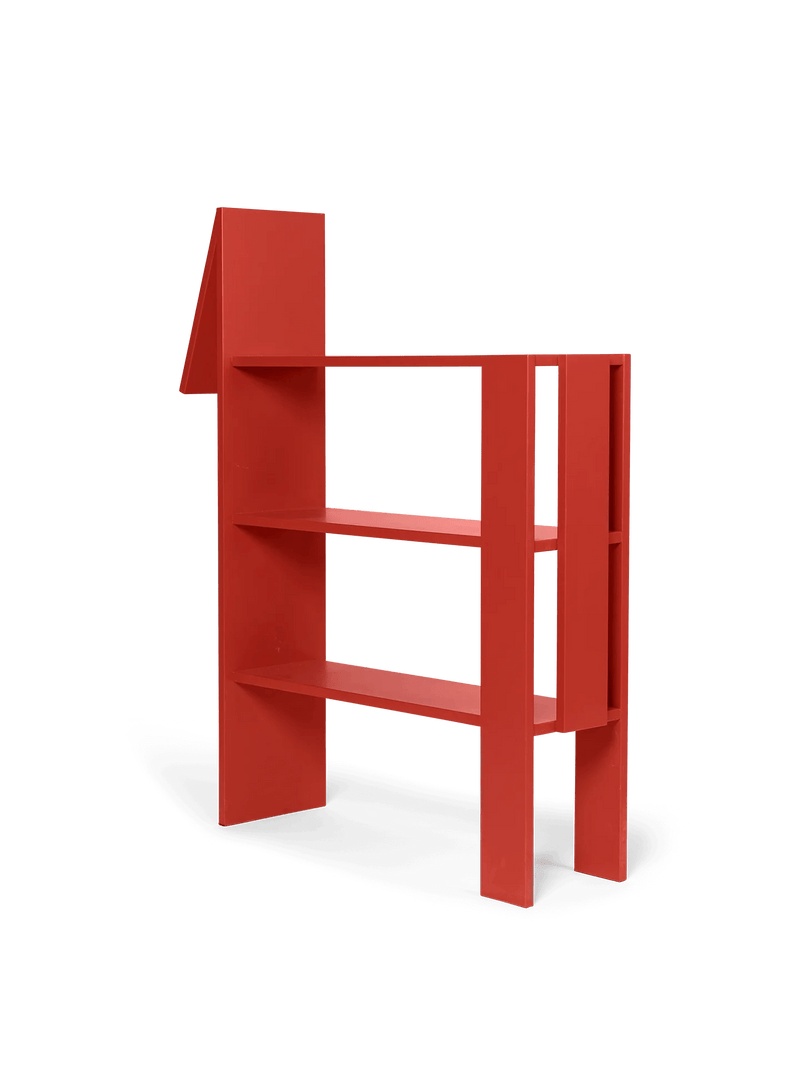 Ferm Living - Horse bookcase - Poppy Red 