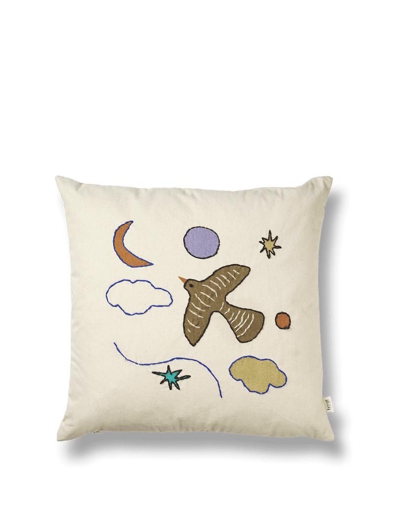 Ferm Living - Naive Bird Cushion