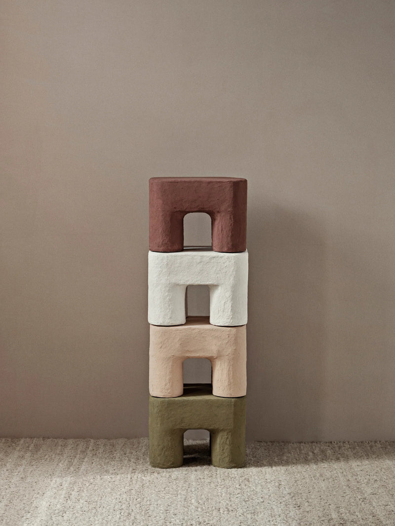 Ferm Living - Podo kruk - Khaki