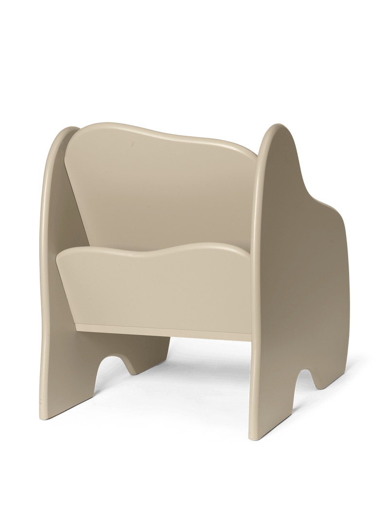 Ferm Living - Slope Lounge chair - Cashmere