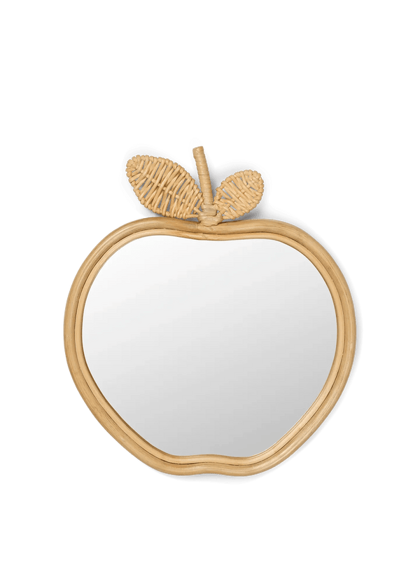 Ferm Living - Bamboo/Rattan Apple Mirror