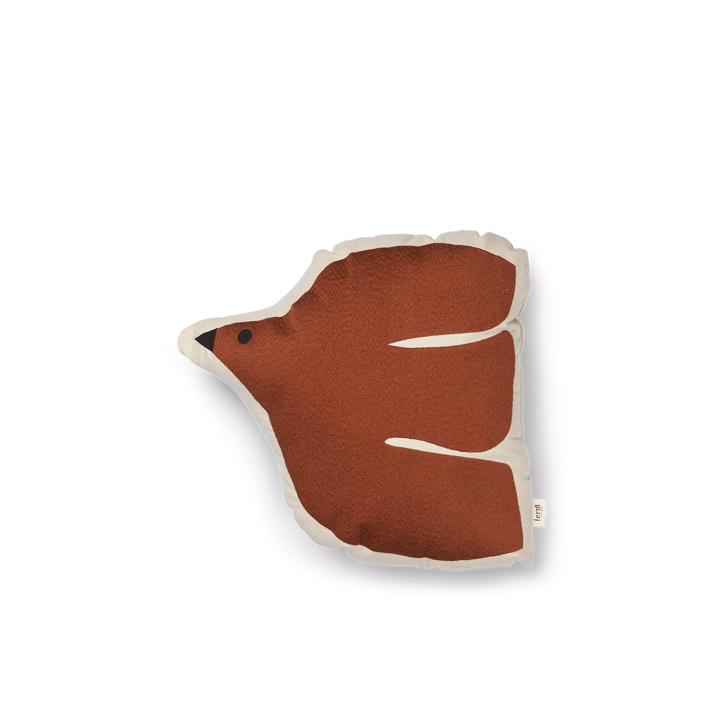 Ferm Living - Swif Bird Cushion - Baked Clay