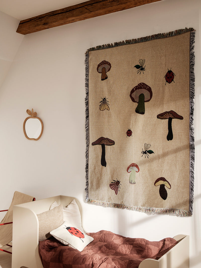 Ferm Living - Forest Tapestry Blanket - Sand