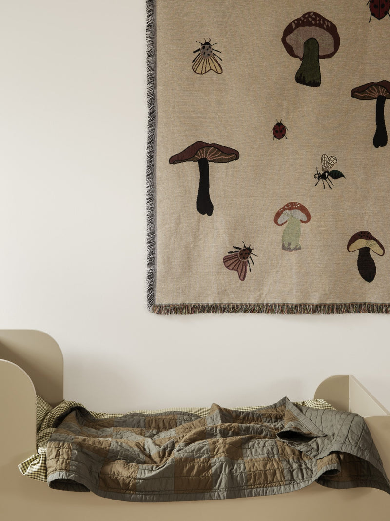 Ferm Living - Forest Tapestry Deken - Sand