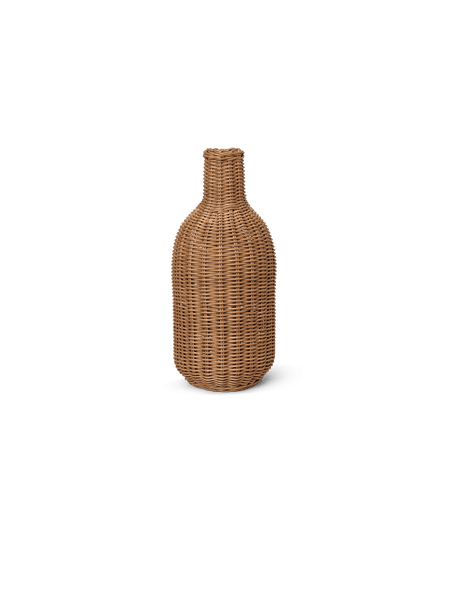 Ferm Living - Braided Lampshape/hanging lamp - Bottle - Natural 