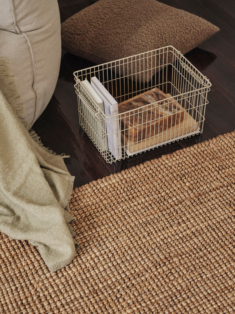 Ferm Living - Cala Stackable Baskets - Set of 2 - Cashmere