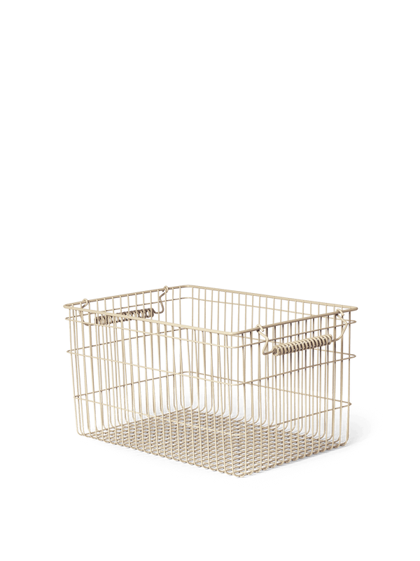 Ferm Living - Cala Stackable Baskets - Set of 2 - Cashmere