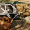 Ferm Living Kove Cushion Elm Green - einschließlich Füllung - 100% Hands Baumwolle