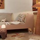 Ferm Living Kove Applique gesteppt Deken - Tan/Cashmere (80x120 cm)