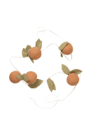 Ferm Living - Orangengirlande - Orange/Grün