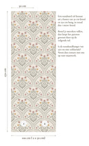 Behang Flora Sage – botanisch bloemen behang voor de kinderkamer
