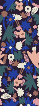 Behang Meet Me at the Wall -  Flowerplay Dark - Naturel Noord