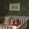 wallpaper forest animals children's wallpapers nursery decor