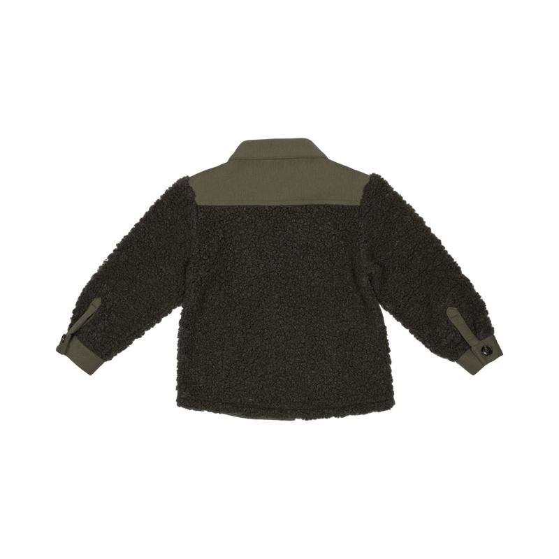 Baje Studio - Friar Teddy jacket - Greyish green 