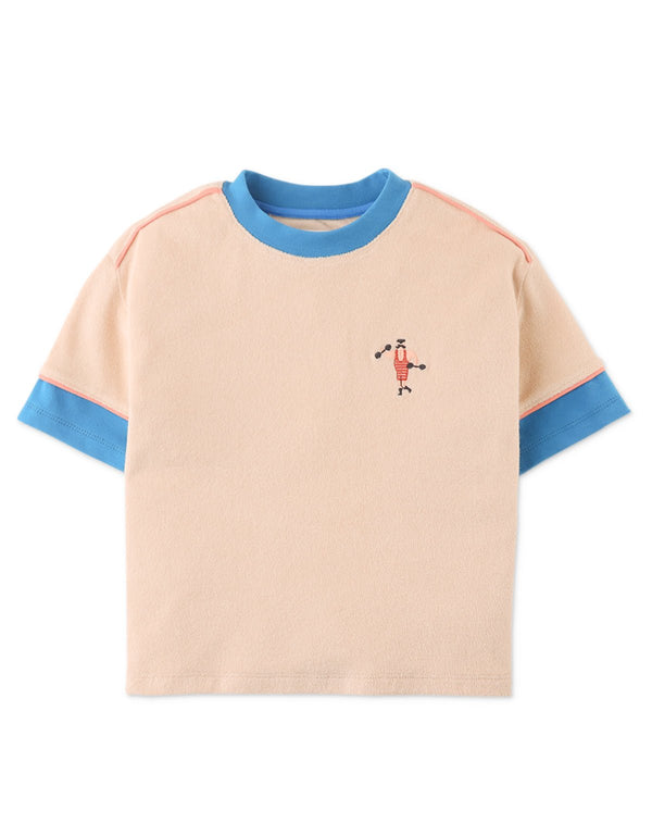 Gingersnaps - Beige Knit Boys Shirt