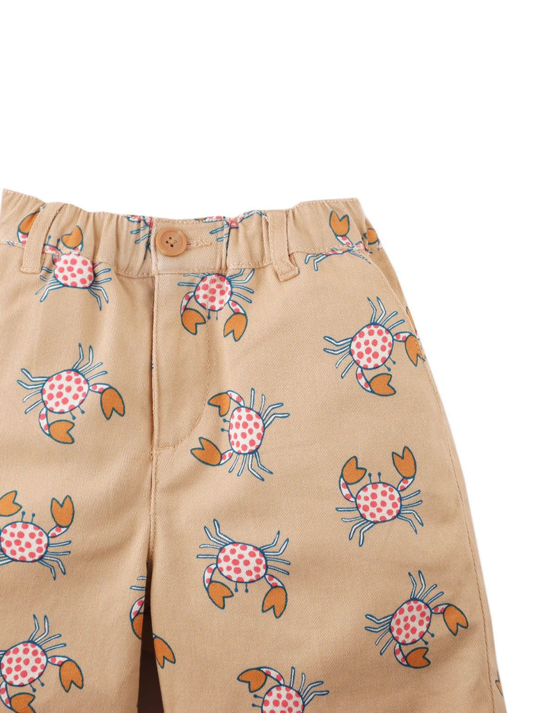 Gingersnaps - Enzo Short in crab print