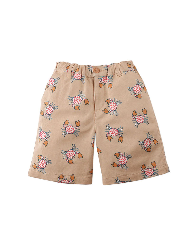 Gingersnaps - Enzo Short in crab print