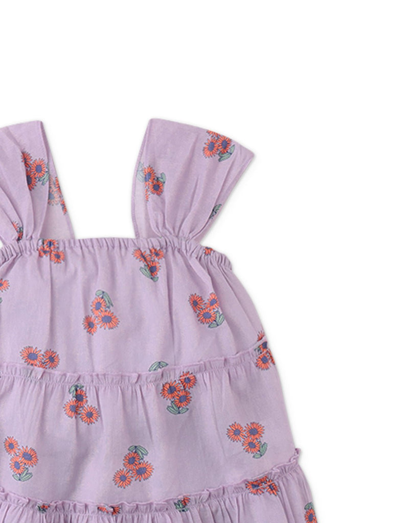 Gingersnaps - Erin Dress in Daisy print